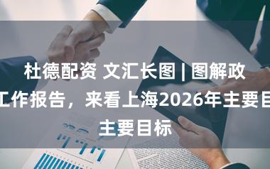 杜德配资 文汇长图 | 图解政府工作报告，来看上海2026年主要目标