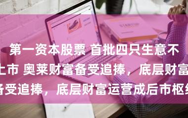 第一资本股票 首批四只生意不动产REITs上市 奥莱财富备受追捧，底层财富运营成后市枢纽
